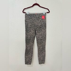 Spanx Jean-Ish Ankle Leggings Women's Skinny High Rise Stretch Denim Snake M NWT